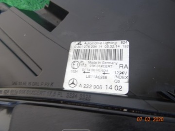 фото thumb №8, Лампи перед mercedes s klasa w222 full led europa