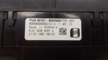 фото thumb №5, Панель кондиционера 6ja820045a seat toledo iv
