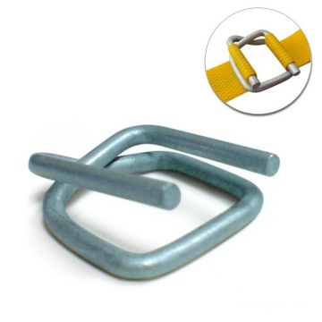 Лента крепежная WG65 19мм 500м ПОЛИЭФИРНАЯ, мягкая продольная STRONG 725daN