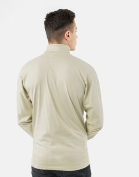 Elegancki Golf Męski cienki sweter AREK r L beżowy