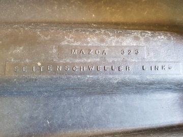 фото thumb №3, Mazda 323 порог молдинг порог левая