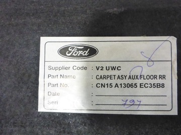 фото thumb №4, Обивка ковёр багажника ford ecosport 13-17
