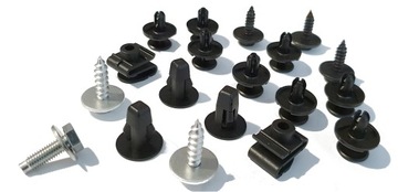 фото thumb №1, Набор клипсы кронштейны подкрылки toyota yaris 99-11