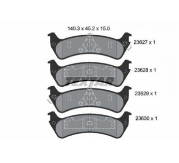 фото thumb №2, Textar гальмівні колодки гальмівні ford explorer 15mm