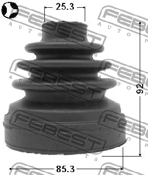 фото thumb №2, Nissan navara 05- захист шарнір внутрішнього