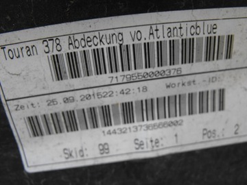 фото thumb №13, Vw touran ii бампер перед 15r- 5ta807221a-l