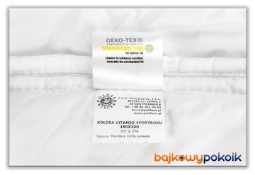 Polska KOŁDRA 4 pory roku VITAMED 220X200 POLDAUN