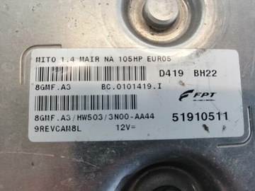 фото thumb №2, Mito бортовой компьютер блок управления 51910511