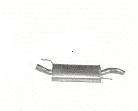 фото thumb №1, Глушитель конечный vw golf iii poj. 1,6+1,8+2,0 +1,9 дизель хэтчбек