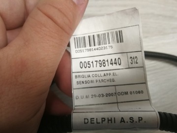 фото thumb №8, Джгут pdc fiat 500 4 x pdc 00517981440 оригінал