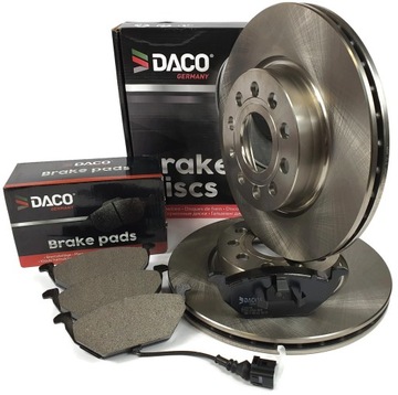 фото thumb №1, Тормозные диски тормозные колодки daco seat leon toledo altea xl 288mm