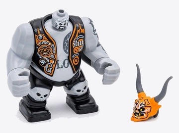 Lego 13564 @@@ РОГ СКОТА — СЕРЫЙ @@@ бивень!