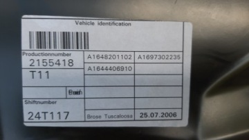 фото thumb №3, Підйомник скло mercedes-benz оригінальний номер a1647303279