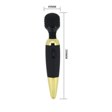 Вибратор для микрофона Power Wand, черное золото