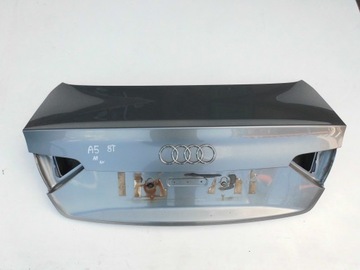 фото thumb №1, Крышка багажника задняя audi a5 8t coupe серая ly7g