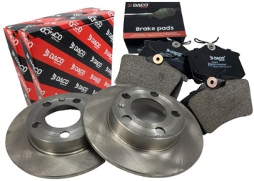 фото thumb №1, Гальмівні диски гальмівні колодки задня vw golf iv 4 skoda fabia octavia
