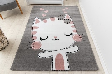 LUZCZOW PETIT CARPETS 160x220 КОТЕК серый #GR3004