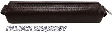 PIÓRNIK SKÓRZANY PALUCH TUBA SKÓRA NATURALNA 100%