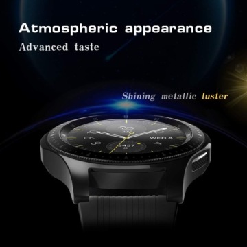 Чёрные часы SAMSUNG GALAXY WATCH SILICONE ETULE 42mm