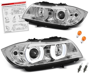 фото thumb №1, Bmw 3 e90 лампы фары led кольца 3d d1s ксенон