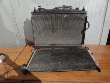 фото thumb №1, Nissan cube 2011 1,8 радиатор вентилятор автоматическая коробка передач