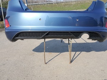 фото thumb №3, Ford fiesta mk8 st-line 2017-2023 бампер зад pdc хром синий оригинал