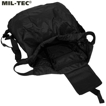 Водонепроницаемый складной рюкзак Mil-Tec Roll-Up - черный
