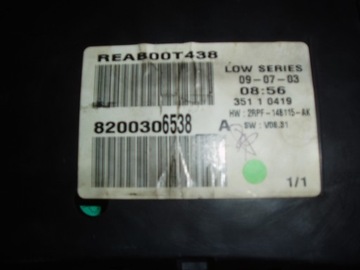 фото thumb №2, Счетчик приборы megane ii 1.9 dci europa