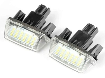 фото thumb №1, Освещение подсветка номерного знака регистрационный led toyota camry prius