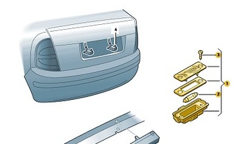 фото thumb №4, Подсветка номерного знака leon alhambra ibiza superb