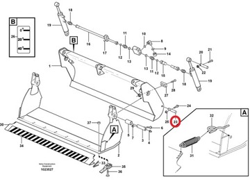НИЖНИЙ ШТИФТ ЦИЛИНДРА SHARK VOLVO BL71 11881153