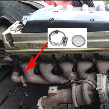 фото thumb №3, Заглушка заменитель egr mercedes w210 3.0 td om606