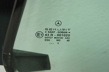 фото thumb №4, Скло задня трикутник лівий правий mercedes sl r230 02-