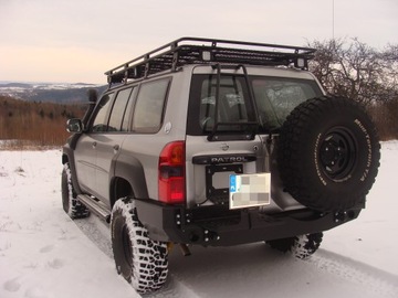 фото thumb №9, Бампер стальной задний задняя nissan patrol gu4 качество