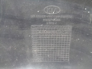 KIA SORENTO III 3 БАМПЕР СПОЙЛЕР ХОККЕЙ ПЕРЕДНИЙ 15-