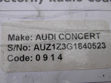 фото thumb №8, Радіо audi concert 8j0035186j audi tt 8j kod-0914