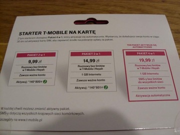 Стартер от сети T-Mobile, номер 668252766 4G LTE