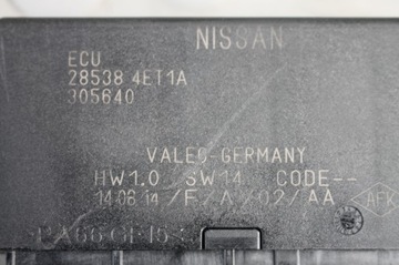фото thumb №6, Блок керування модуль ecu nissan qashqai j11 13-