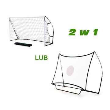 mobilna bramka i REBOUNDER 2w1 QUICKPLAY 2,4 x1,5m