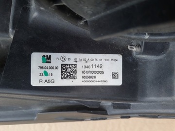 фото thumb №6, Лампа права opel astra k v