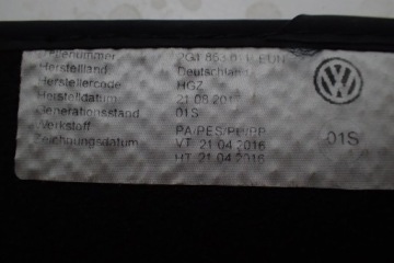 фото thumb №4, Vw t-roc килимок велюровий задня 2ga863011