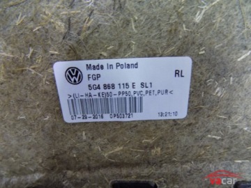 фото thumb №8, Дверна карта (обшивка дверей) ліве зад vw golf vii універсал