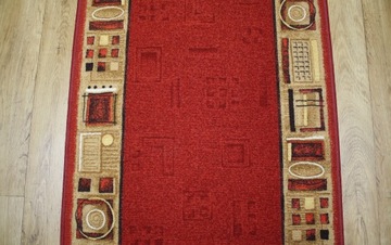 КОРОЗКИ С РЕЗИНОВЫМ ПОКРЫТИЕМ Jena 10 Red 80 CM AW