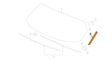 фото thumb №1, Honda hr-v 2015- молдинг правая nowa oem