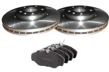 фото thumb №1, Тормозные диски x2 тормозные колодки перед renault trafic ii opel vivaro a nissan primastar