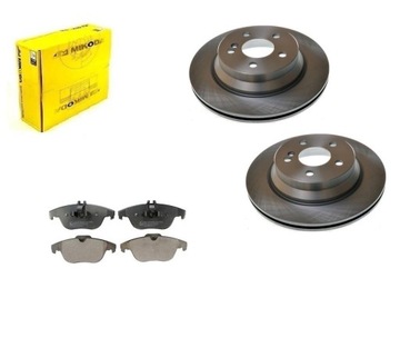 фото thumb №1, Гальмівні диски гальмівні колодки mercedes glk x204 задня kpl 300mm