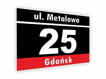 АДРЕСНАЯ ДОСКА НОМЕР ДОМА табличка 30Х20 см