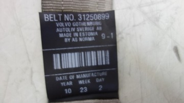 фото thumb №2, Volvo v50 s40 натягувач pas ремені безпеки