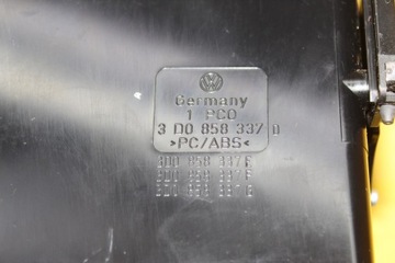 фото thumb №11, Бардачок туннель среднего vw phaeton 3d0858337