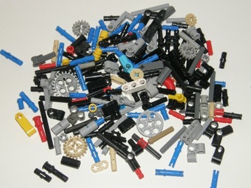 Lego Technic MIX oryginalne klocki Belki Łączniki Zębatki 0,1 KG 0,1kg
